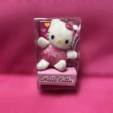 헬로키티 봉제 인형 키링