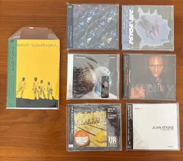 디트로이트 테크노 CD 묶음 판매 7장 오비 포함