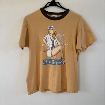 TOYS McCOY 핀업걸 티셔츠 XL