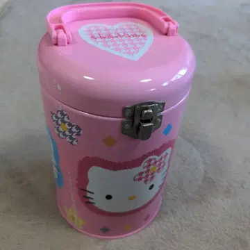 헬로키티 금속제 소품함 카오하나