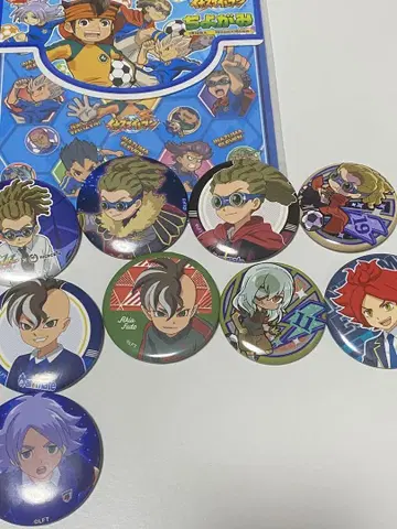 이나즈마 일레븐 캔뱃지 묶음 판매