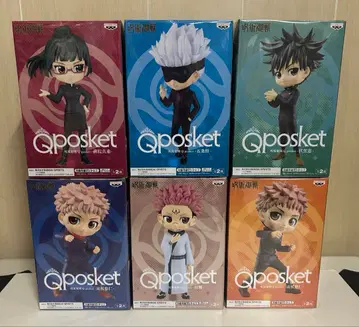 주술회전 피규어 세트.