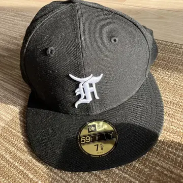 블랙 59FIFTY 야구 모자 7 5/8