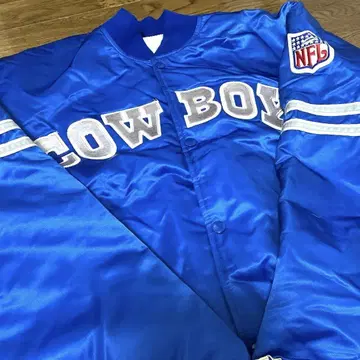90년대 NFL 댈러스 카우보이즈 새틴 자켓 L 사이즈
