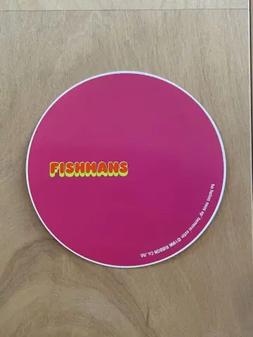 Fishmans 피쉬맨즈 스티커 3 사토 신지