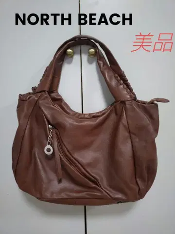 새상품급 NNORTH BEAC 소가죽 백