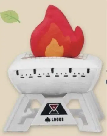 LOGOS 봉제 인형 로고스 캠핑 불멍