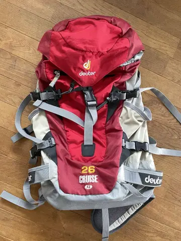deuter Cruise 26 SL 백팩 레드 그레이