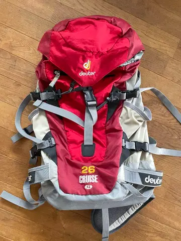 deuter Cruise 26 SL 백팩 레드 그레이