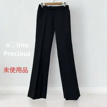 미사용 n line Precious 세미 플레어 팬츠 7호 울 100%