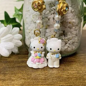레어 헬로키티 다니엘 웨딩 페어 스트랩 2001