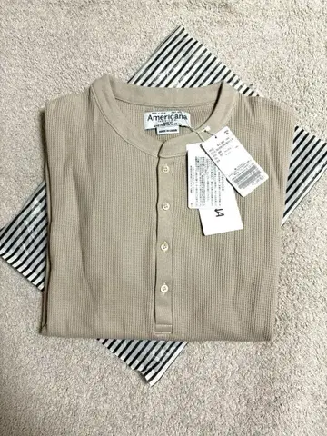 [ 아메리카나 ] WAFFLE LONGSLEEVE 티셔츠