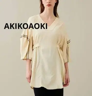 [ STUDIOUS 별주 ] 새상품 AKIKOAOKI 벌룬 슬리브 상의