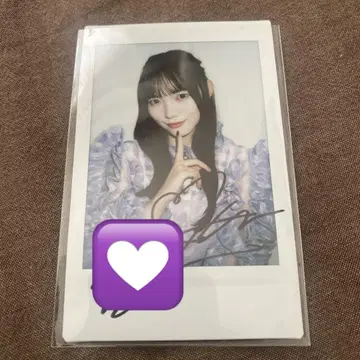 CUTIE STREET 큐스토 마나베 나기사 사인 포함 폴라로이드