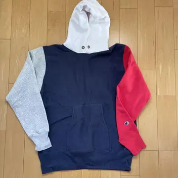 Champion 트리컬러 후드티 XL