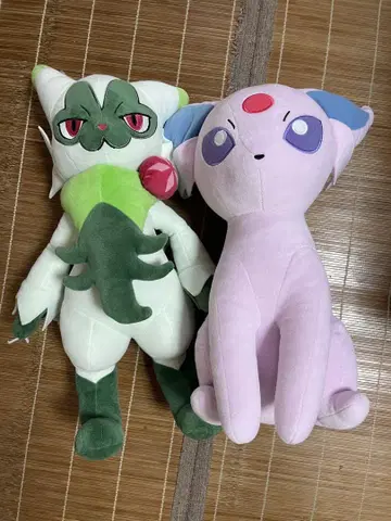 포켓몬스터 메챠모후굿토 봉제 인형 니아로테 에브이