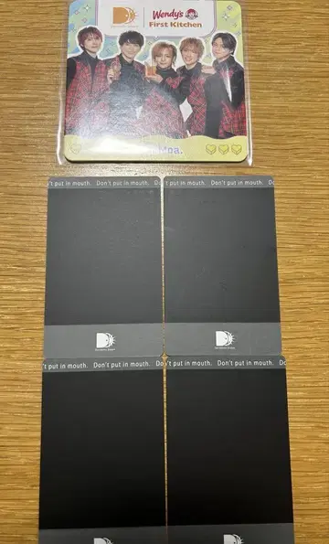 웬디스 퍼스트 키친 콜라보 MeseMoa. 코스터