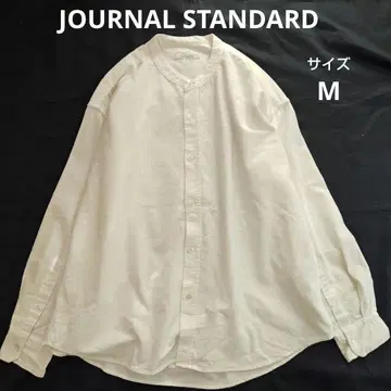 JOURNAL STANDARD 코튼 100% 긴팔 셔츠 화이트 M