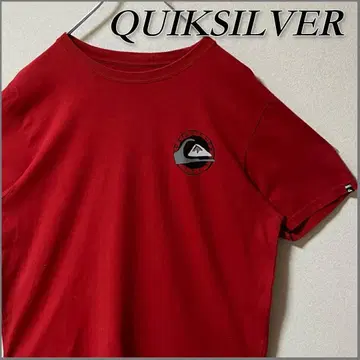 [고품질] QUIKSILVER 퀵실버 백 프린트 티셔츠