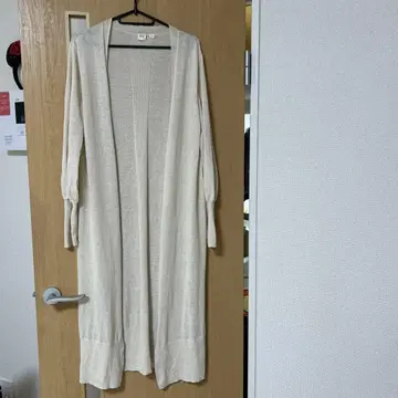 Gap M 아이보리 롱 가디건