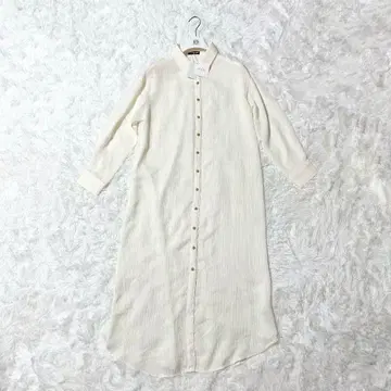 미사용 택 포함 ROSIEE 로지 롱 셔츠 원피스