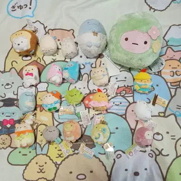 스미코구라시 봉제 인형 세트