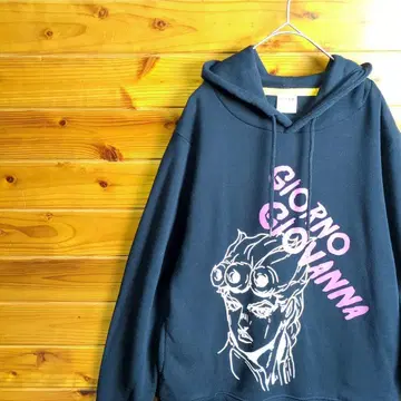죠죠의 기묘한 모험 황금의 바람 후드티 죠르노 죠바나 JOJO M