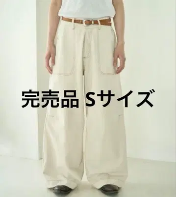 가격 인하 가능 거의 미사용 Camphor wood 배기 데님