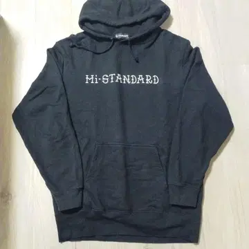 Hi-STANDARD 블랙 I'm a RAT 후드티 L