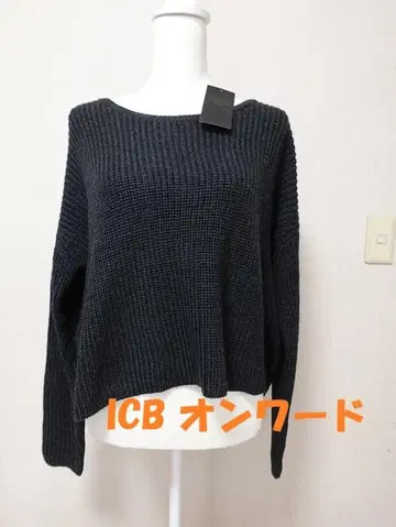 새상품 택 포함 ICB 온워드 카시야마 긴팔 니트 스웨터 L