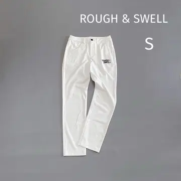 ROUGH & SWELL 라프&스웰 롱 팬츠 S 화이트
