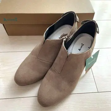 숏부츠 부티 베이지 x 체크 23cm
