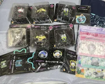 산리오 해피 복권 제일복권 피규어 6개, 토트백 1개 등 묶음 판매