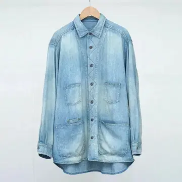 MAATEE&SONS DENIM SHIRTS COVERALL