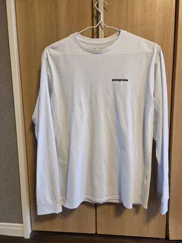 patagonia 긴팔 티셔츠 S 화이트