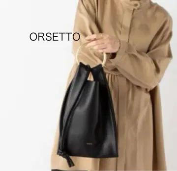 ORSETTO 링크 핸들 2way 숄더백