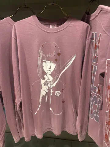 FACT GIRL Longsleeve Tee 롱티 퍼플 보라색