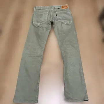 HRM 30인치 카키 슬림핏 데님 팬츠