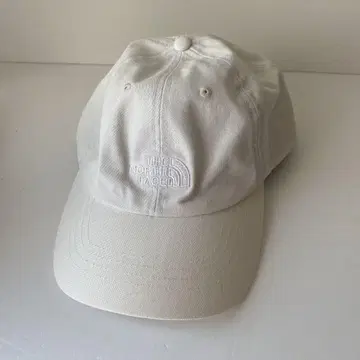 THE NORTH FACE 화이트 야구 모자