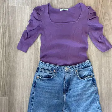 [세트 판매] ZARA 36 데님 SLY 상의