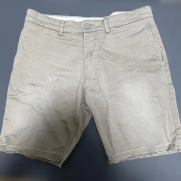 론 헤르만 리페어 가공 베이지 숏팬츠