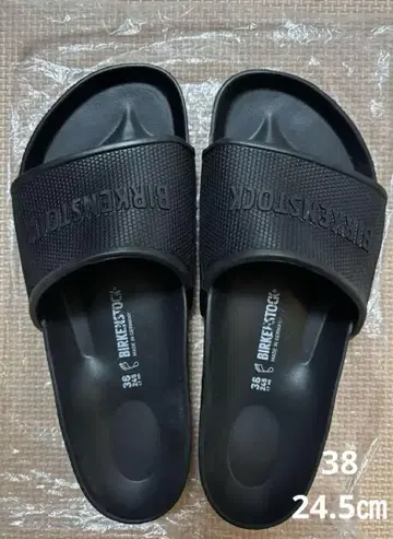 BIRKENSTOCK 바르바도스 EVA 블랙 38