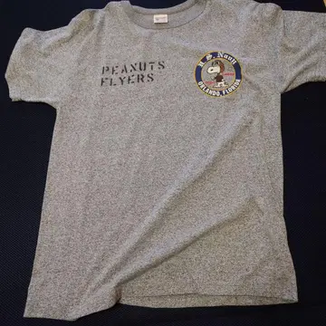 PEANUTS FLYERS U.S. Navy 티셔츠 그레이