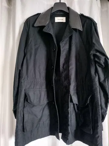 새상품급 MACPHEE 블랙 밀리터리 자켓