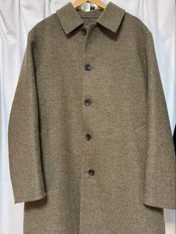 UNIQLO :C 울 코트 브라운