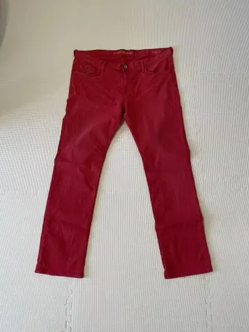 TOMMY HILFIGER HUDSON 빨간색 팬츠 38/32