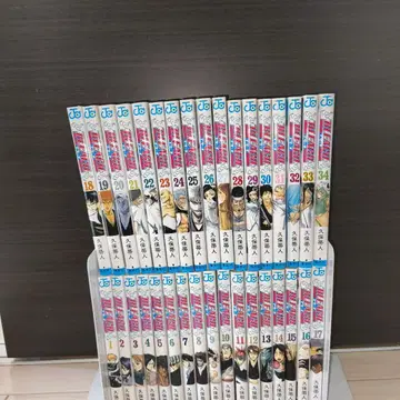 초판 다수 BLEACH 전 34권 세트 쿠보 타이토