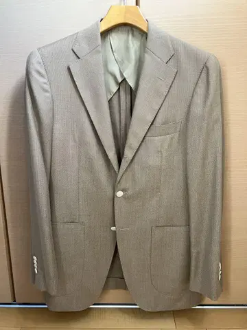 정가 12만 미사용 ships 48 제냐 홉색 자켓 카멜 L