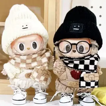 러브브 옷 갈아입기 세트 니트 모자 포함