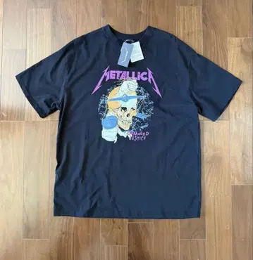 새상품급 METALLICA BLACK TEE L 사이즈